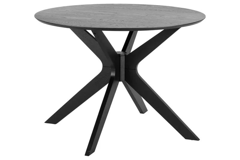 Sanae Matbord 105 cm Rund - Svart — Svart