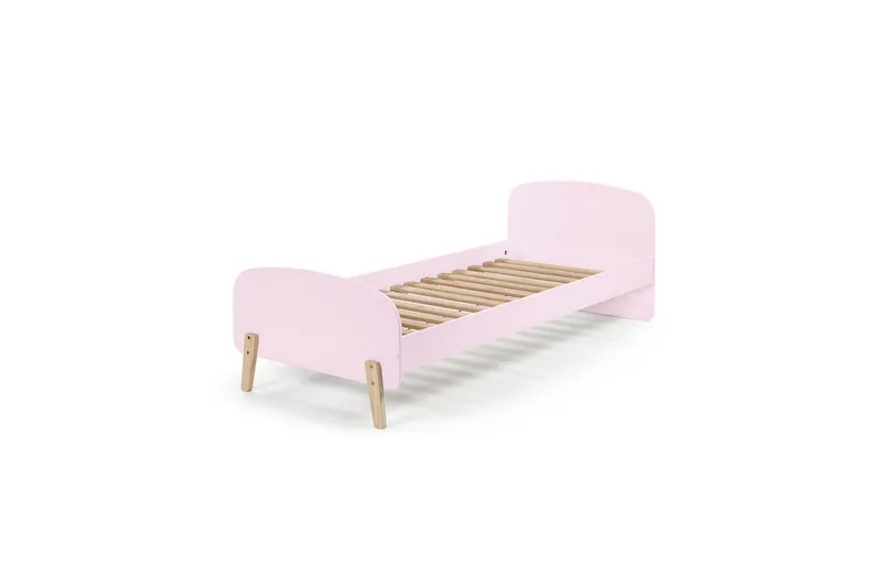 Säng med nattduksbord Kiddy Rosa - Rosa — Rosa
