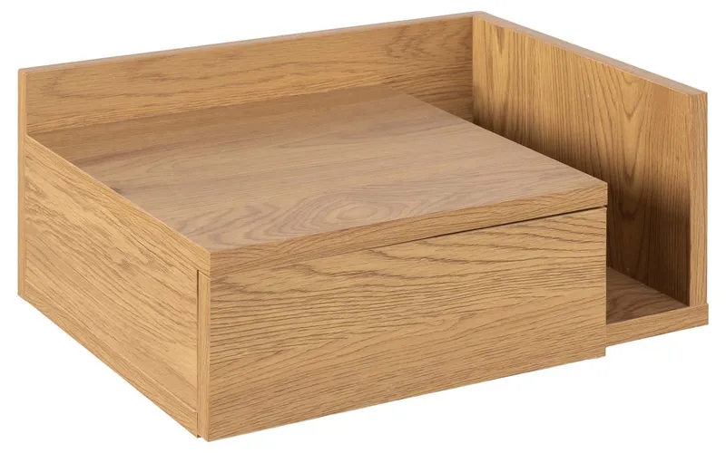 Sängbord Ashlan 40x32xh16,5 cm - Natur (vild ek-look) — Natur (vild ek-look)