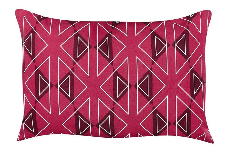 Santa Rosa Utomhuskudde 42x60 cm - Rosa/Vit — Rosa/Vit