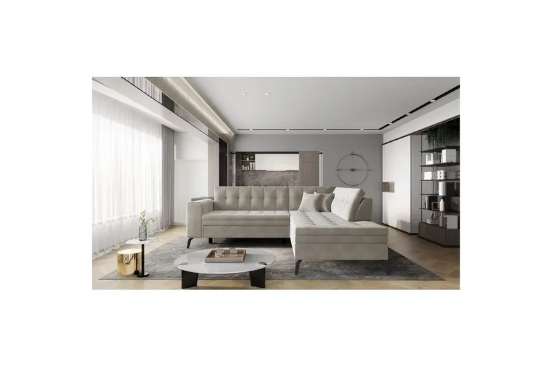Sektion Eltap Lanvin 260x210x93 cm - Sola 18, Höger — Sola 18, Höger