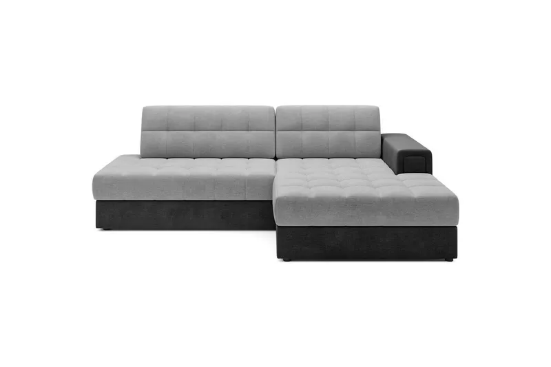 Sektionssoffa Eltap Blezalt 240x150x82 cm - Monolith 84, Monolith 97, Ljusgrå, Mörkgrå, Höger — Monolith 84, Monolith 97, Ljusgrå, Mörkgrå, Höger