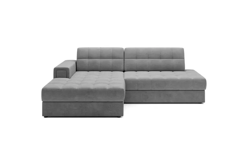 Sektionssoffa Eltap Blezalt 240x150x82 cm - Monolith 85, Grå, Vänster — Monolith 85, Grå, Vänster