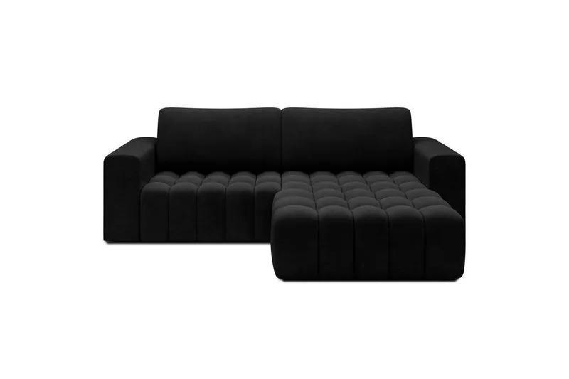 Sektionssoffa Eltap Bonett 250x175x92 cm - Monolith 97, Mörkgrå, Höger — Monolith 97, Mörkgrå, Höger