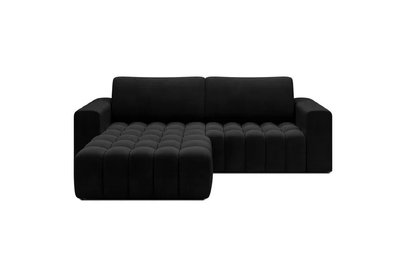 Sektionssoffa Eltap Bonett 250x175x92 cm - Monolith 97, Mörkgrå, Vänster — Monolith 97, Mörkgrå, Vänster