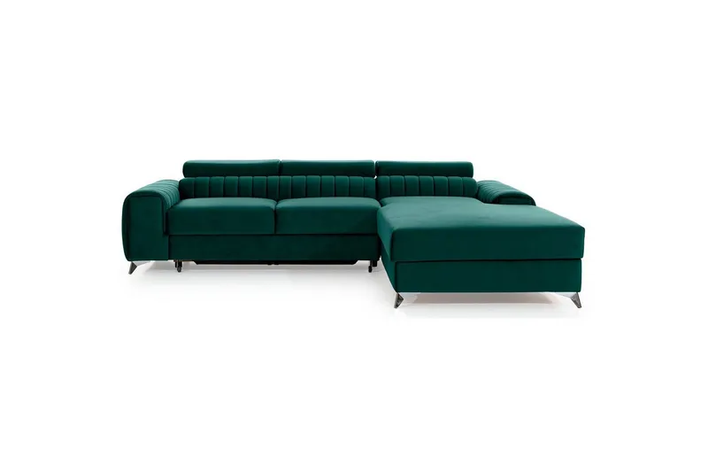 Sektionssoffa Eltap Grayson 278x205x92 cm - Velvetmat 38, Höger — Velvetmat 38, Höger