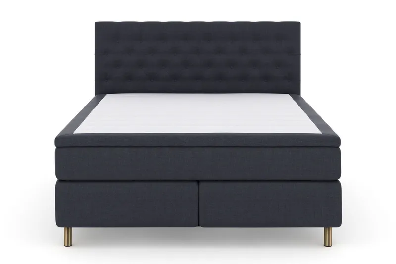 Select No 6 Kontinentalsäng 210x210 F/M Memory/Pocket - Blå/Koppar — Blå/Koppar