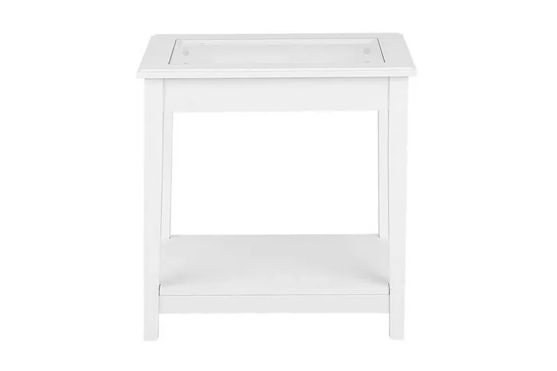 Sidobord Attu 57 cm - Vit — Vit
