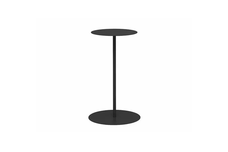 Sidobord Utomhus Hillerstorp Jet Set Ø35x67 cm Svart - Svart — Hillerstorp