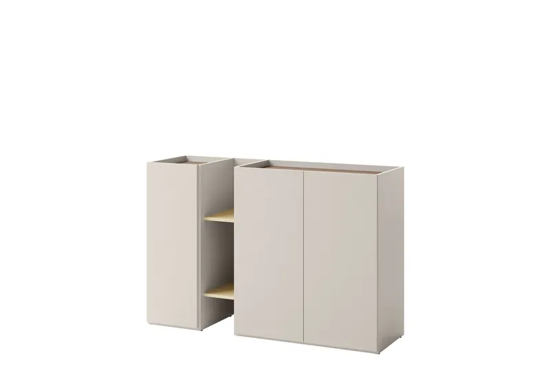 Sigmana Highboard - Ljusgrå/Beige (Art.nr 3098591) — Ljusgrå/Beige
