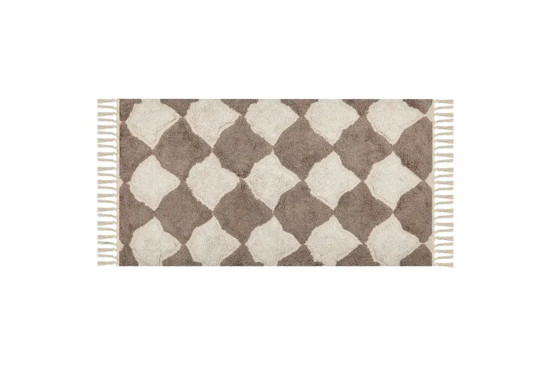 Sinop Bomullsmatta 80x150 cm - Brun — Brun