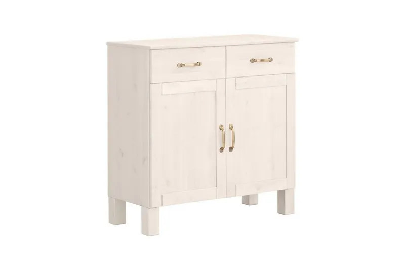 Skänk Alby 85x38x85 cm, Vit - 85x38x85 cm, Vit — Loft24