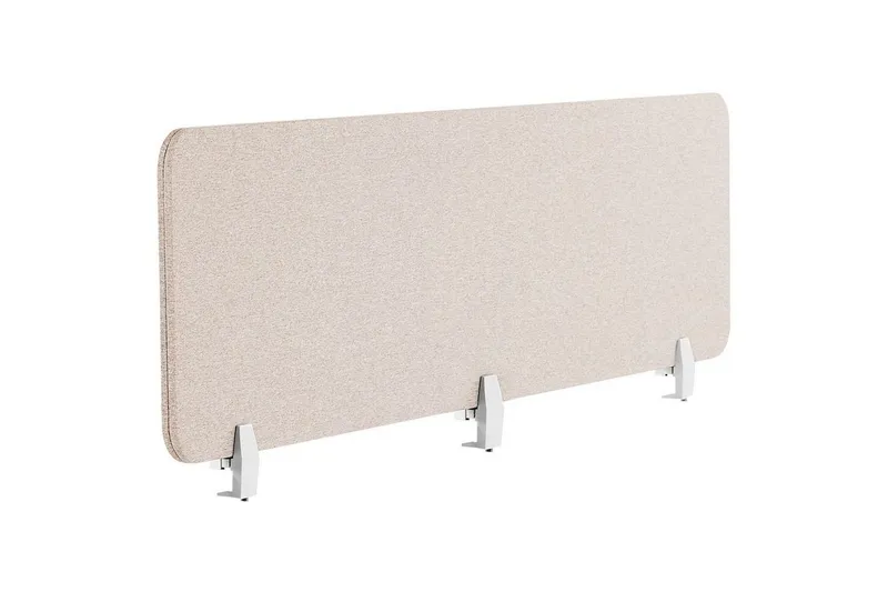 Skiljevägg för skrivbord Wally Beige, 180x2x40 cm - Beige, 180x2x40 cm — Beige, 180x2x40 cm