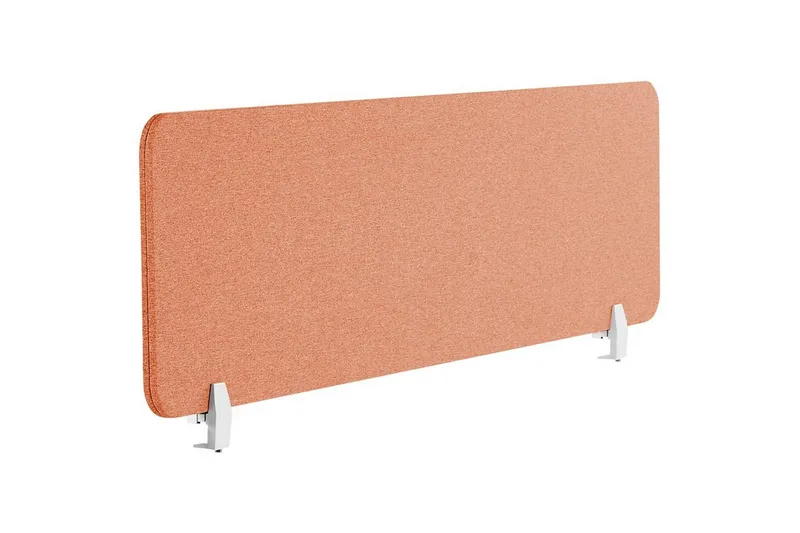 Skiljevägg för skrivbord Wally Röd, 130x2x40 cm - Röd, 130x2x40 cm — Röd, 130x2x40 cm