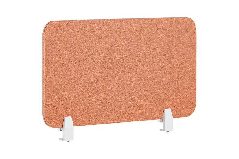 Skiljevägg för skrivbord Wally Röd, 72x2x40 cm - Röd, 72x2x40 cm — Röd, 72x2x40 cm