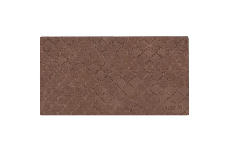 Skinnmatta Gharo 80x150 cm - Brun — Brun