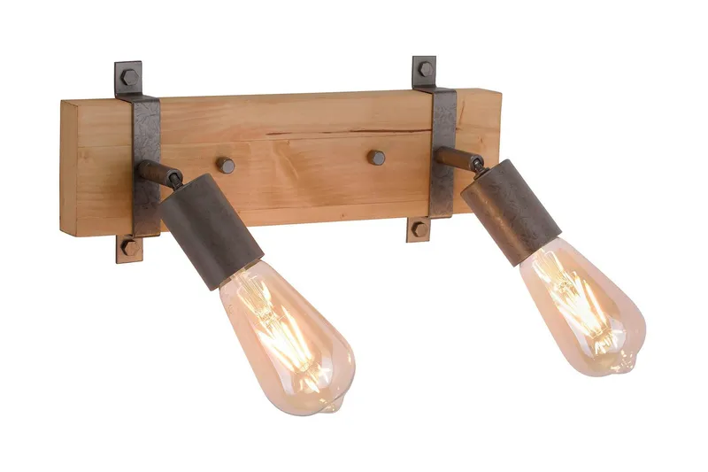 SLAT taklampa, natur trä 15 cm - Natur (Art.nr 917413) — Natur