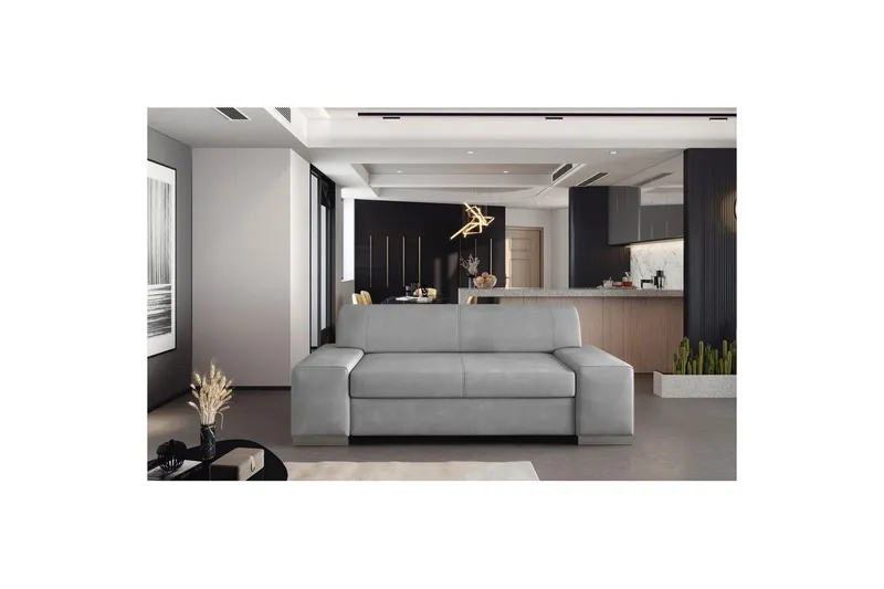 Soffa Eltap Porto - Paros 05, Ljusgrå, 2190x62x73 cm — Paros 05, Ljusgrå, 2190x62x73 cm