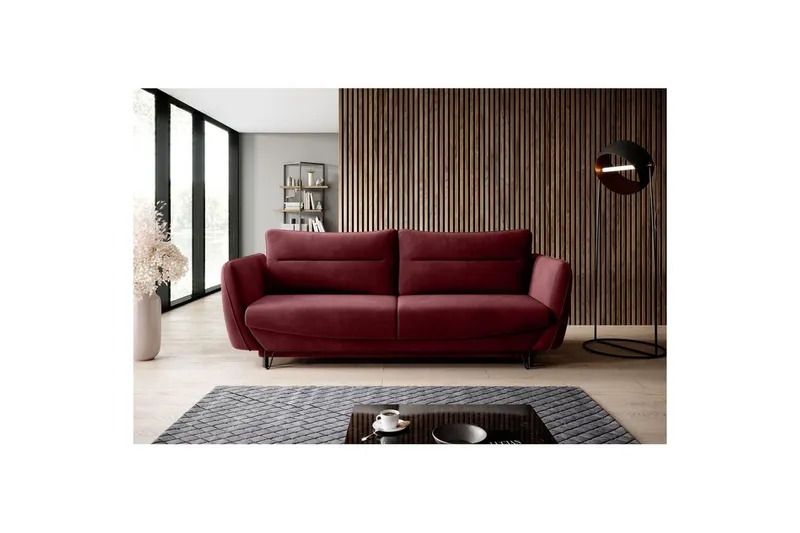 Soffa Eltap Silva 236x95x90 cm - Loco 25, Mörklila — Loco 25, Mörklila