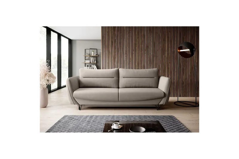 Soffa Eltap Silva 236x95x90 cm - Poco 7, Beige — Poco 7, Beige