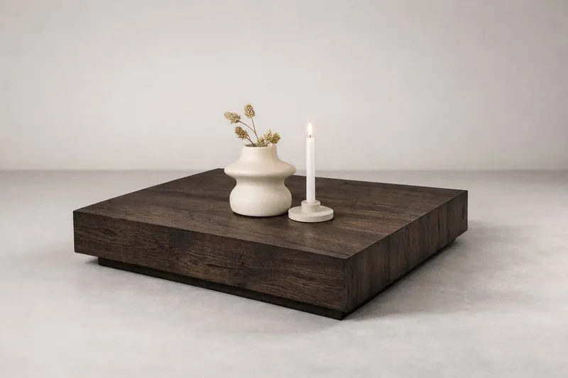 Soffbord York 80 cm - mocka-färgad — Venture Home
