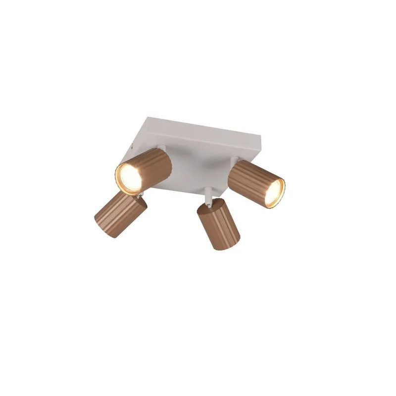 Spot TRIO Soka - 4 lampor, Coffee/Varm Grå — Trio Lighting