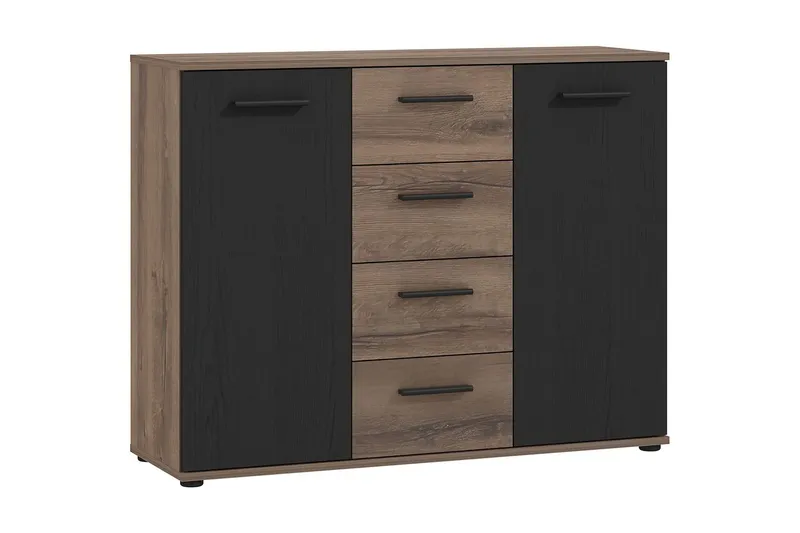 Sredets Sideboard 34x105 cm - Brun/Svart — Brun/Svart