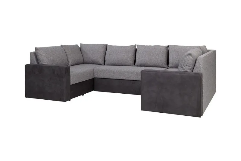 Staffin 4-sits Hörnbäddsoffa Light grey/Dark grey (Art.nr 3020467)