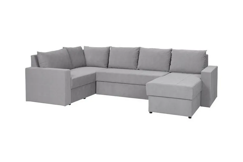 Staffin 4-sits Hörnbäddsoffa Ljusgrå (Art.nr 3020461)