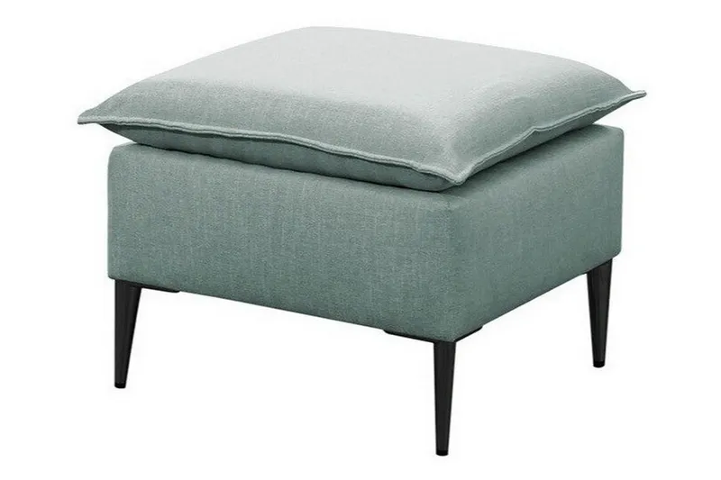 Staffin Fotpall 50 cm Light blue/Light grey