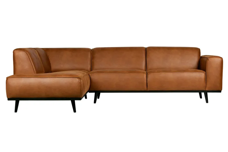 Statement Hörnsoffa - Cognac (Art.nr 399989) — WOOOD