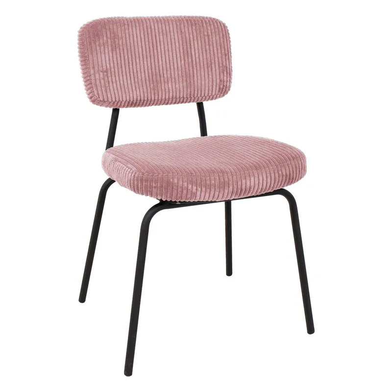 Stol Keiu 46x51x76 cm Vintage manchester - Vintage Pink — Vintage Pink
