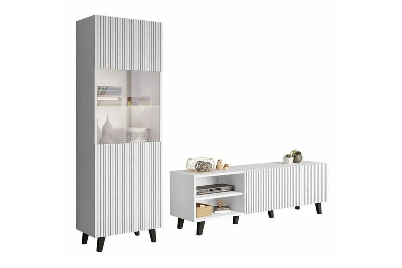 Strontian Möbelset För Vardagsrum Scandinavian Choice White (Art.nr 3025021) — Scandinavian Choice