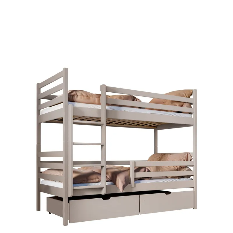 Suno Våningssäng Två Liggplatser 80x180 cm - Beige — Beige