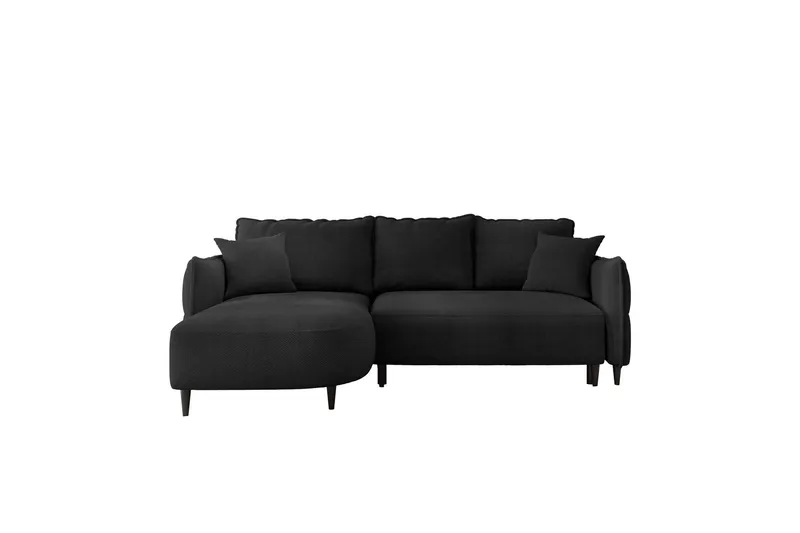 Sycylia Soffa med Divan 3-sits - Svart (Art.nr 3068441) — Svart