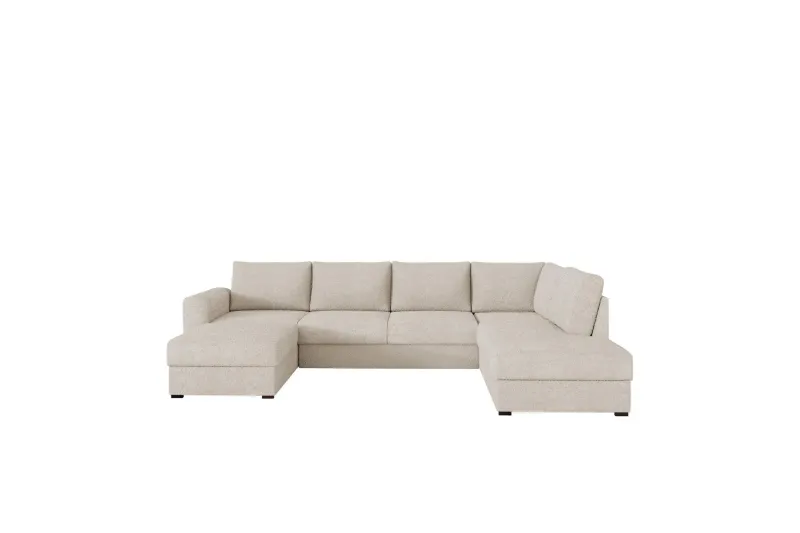 Taberk Soffa med Divan och Schäslong 4-sits - Beige (Art.nr 3068931) — Beige