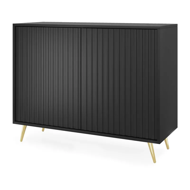 Tapas Byrå 104 cm - Svart (Art.nr 3086724) — Svart