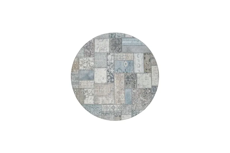 Tarfaya Friezematta Rund 200 cm - Natur (Art.nr 1795105) — KM Home
