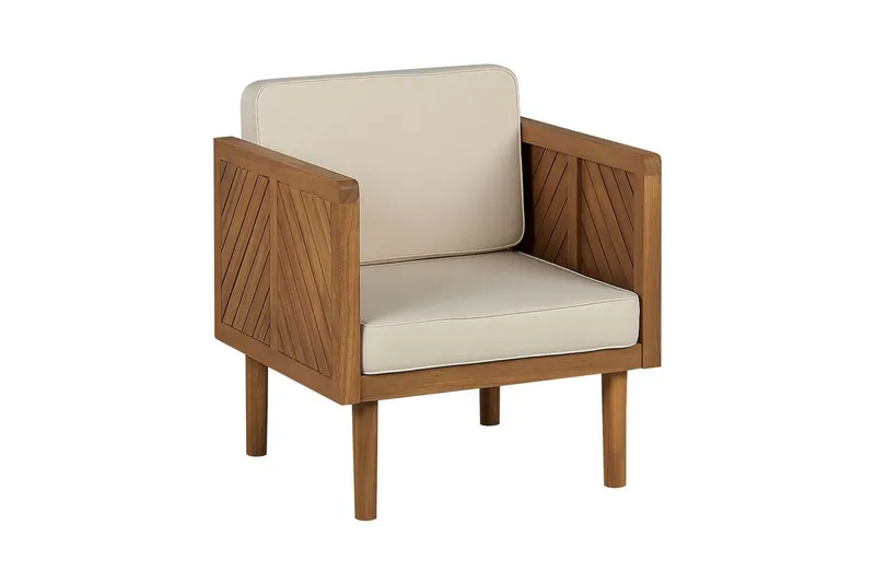 Taviano Utefåtölj - Ljusbrun/Beige (Art.nr 3058233) — Ljusbrun/Beige