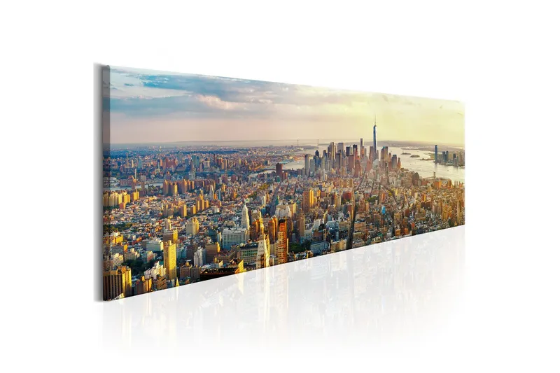 Tavla American View 120x40 - Artgeist sp. z o. o. — Artgeist sp. z o. o.