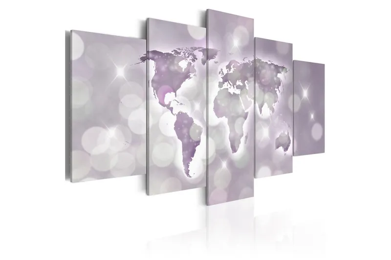 Tavla Amethyst World 200x100 - Artgeist sp. z o. o. — Artgeist sp. z o. o.
