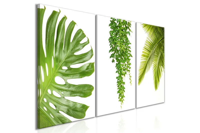 Tavla Beautiful Palm Trees 3 Parts 120x60 - Artgeist sp. z o. o. — Artgeist sp. z o. o.