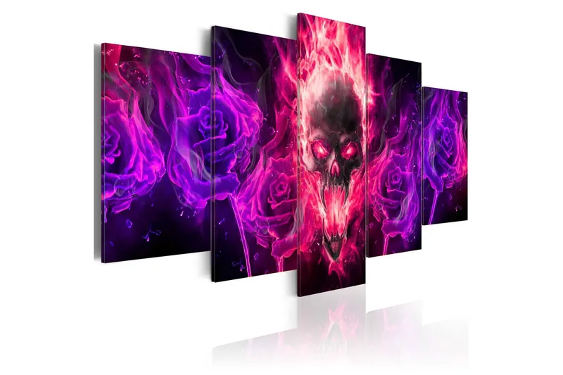 Tavla Berry Flames 100x50 - Artgeist sp. z o. o. — Artgeist sp. z o. o.