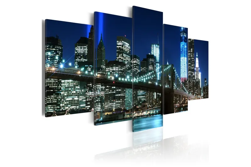 Tavla Blue Nyc 200x100 - Artgeist sp. z o. o. — Artgeist sp. z o. o.