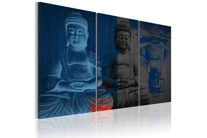 Tavla Buddha Sculpture 60x40 - Artgeist sp. z o. o. — Artgeist sp. z o. o.