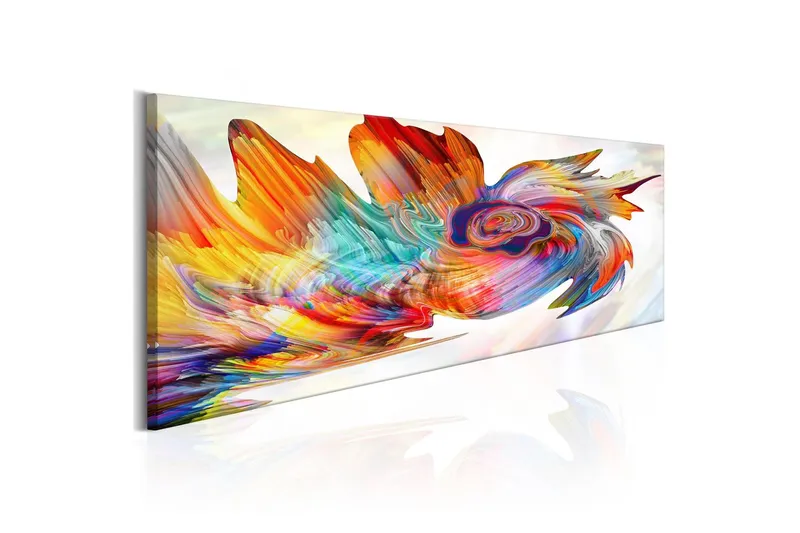 Tavla Colourful Cyclone 120x40 - Artgeist sp. z o. o. — Artgeist sp. z o. o.