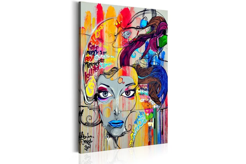 Tavla Colourful Thoughts 40x60 - Artgeist sp. z o. o. — Artgeist sp. z o. o.