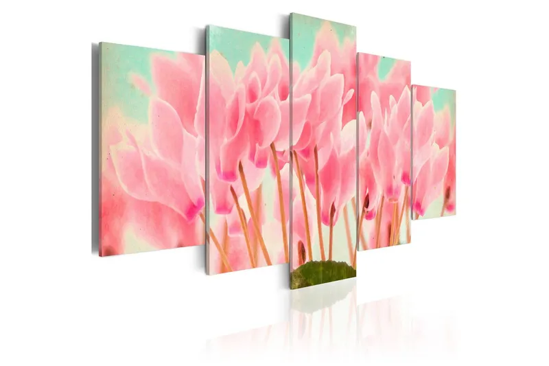 Tavla Cyclamen 200x100 - Artgeist sp. z o. o. — Artgeist sp. z o. o.