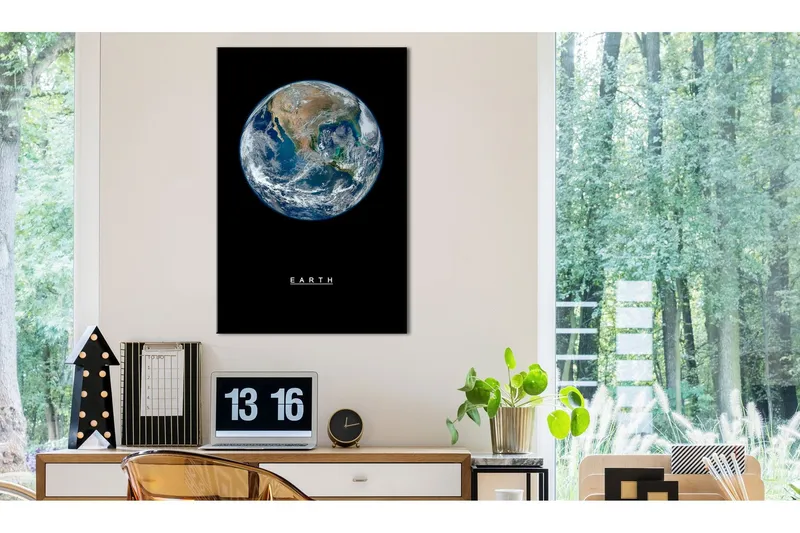 Tavla Earth (1 Part) Vertical 40x60 - Artgeist sp. z o. o. — Artgeist sp. z o. o.