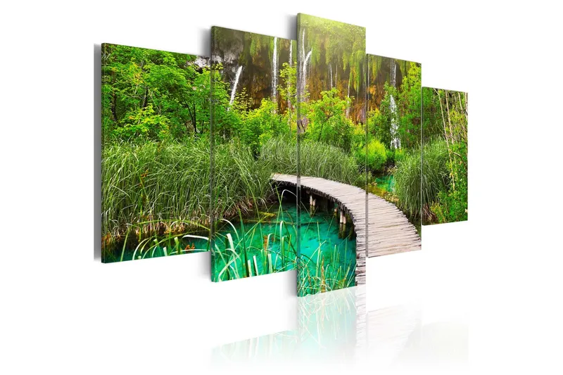 Tavla Emerald Trail 200x100 - Artgeist sp. z o. o. — Artgeist sp. z o. o.